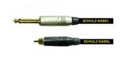 RCA / 6,3 mm plugs